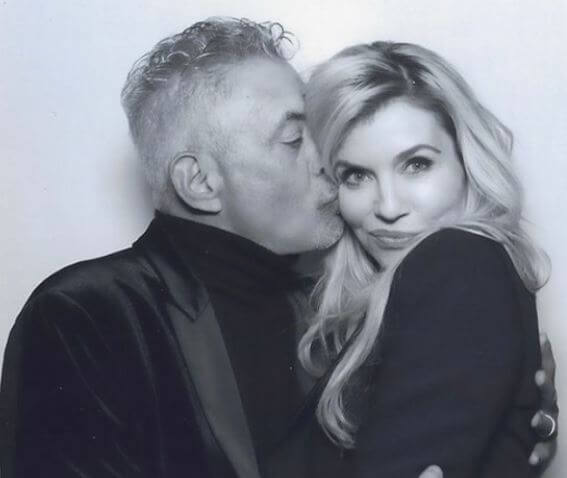 Nadine Caridi with husband John Macaluso.